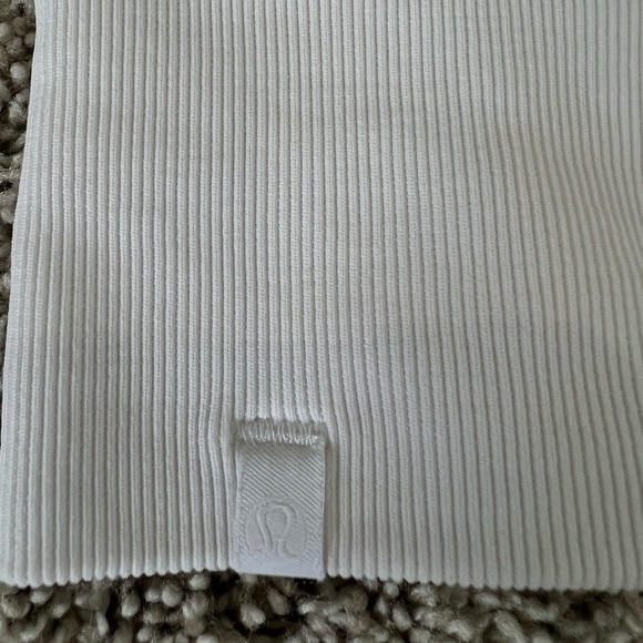 High-neck longline ribbed Bra - Picture 3 of 4